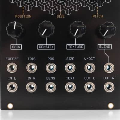 Mutable Instruments Clouds Oscillosaurus Panel Black/Gold Eurorack Module #52406 image 4