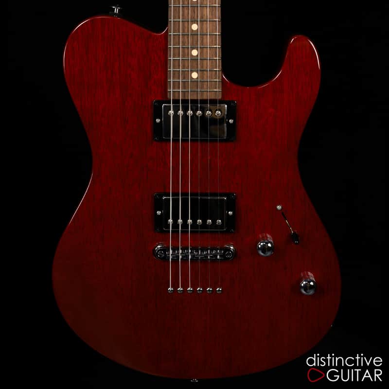 Suhr Oso w/Mahogany Body and Short Scale - Trans Red image 1