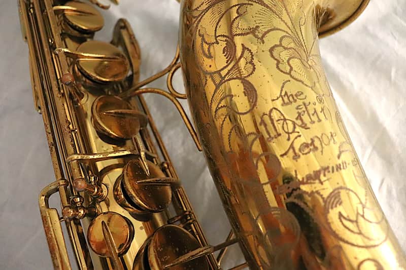 The Martin Tenor Saxophone-Manufactured In 1958 image 1