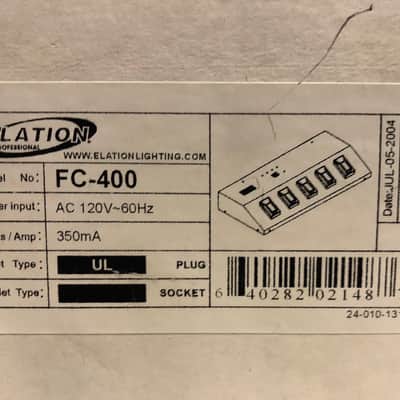 Elation FC-400 4-Channel DMX Foot Controller image 3