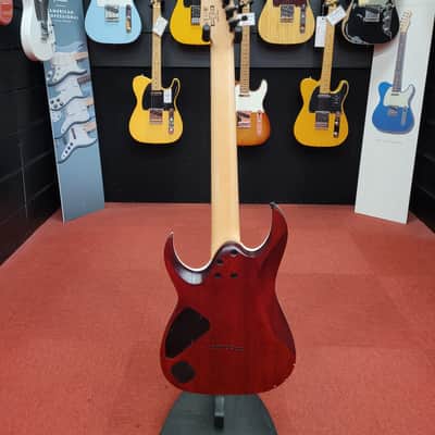 Ibanez RGA742FM-DEF Standard 2017 - 2020 - Dragon Eye Burst Flat image 12