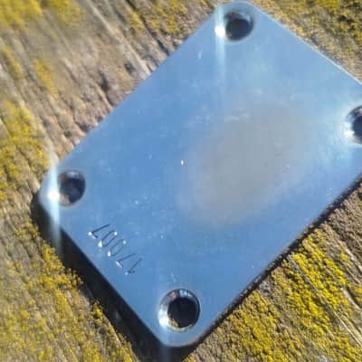 Aged Relic Strat Neck Plate Fender Pre CBS 1957 image 5