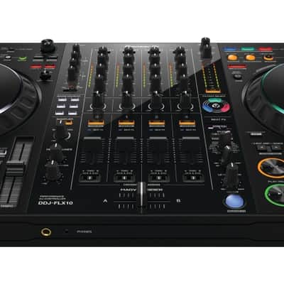 Pioneer DJ DDJ-FLX10 4-Channel DJ Controller for rekordbox and Serato DJ Pro (Black) image 1