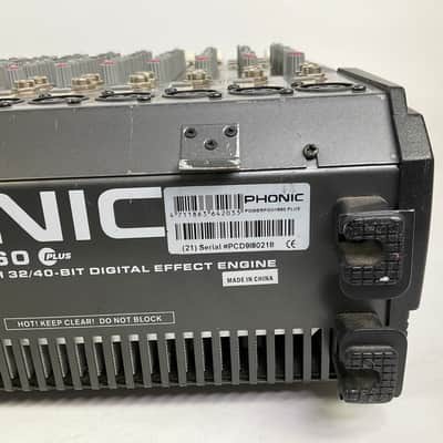 Phonic Powerpod 1860 Plus Powered Mixer 12 Channel Tested Works image 15