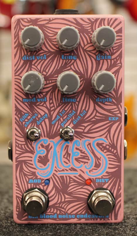 Old Blood Noise Endeavors Excess V2 Distortion/Chorus/Delay Guitar Effects Pedal image 1