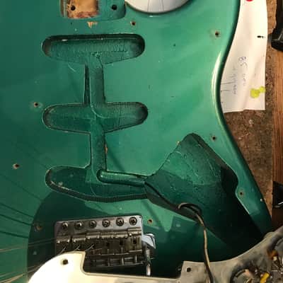 Fender Stratocaster 1963 / Sherwood green refin image 11