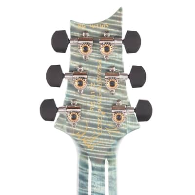 PRS Private Stock #12227 McCarty 594 One Piece Curly Maple/Black Limba Aqua Violet Dragon's Breath w/Birds of a Feather (Serial #0417615) image 8