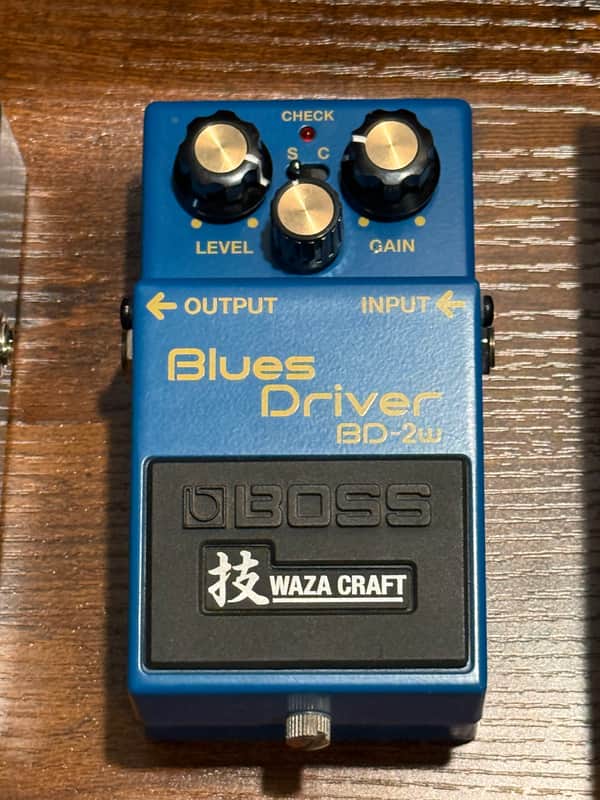 Boss BD-2W Blues Driver Waza Craft