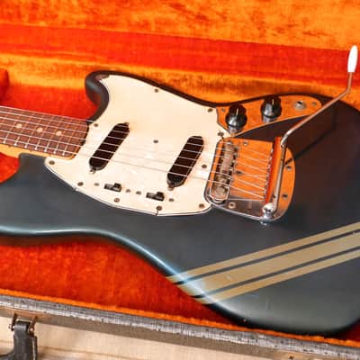 Fender Competition Mustang 1972 - Burgundy Blue image 12