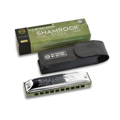 Seydel Shamrock Octave Harmonica, Key of A. New with Full Warranty!