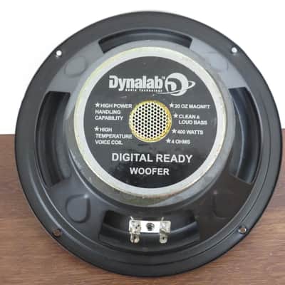 SINGLE DYNALAB 8" INCH MID BASS WOOFER. 400W HIGH POWER image 3