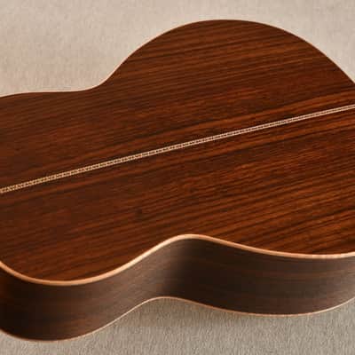 Hozen O 12 Fret Parlor Gold Top Adirondack Indian Rosewood Slotted Headstock #2210-1705 image 9