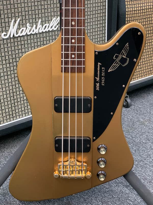 Gibson 50th Anniversary Thunderbird 2013 - Bullion Gold image 1