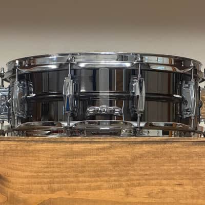 Ludwig LB416 Black Beauty 5x14" 10-Lug Brass Snare Drum New image 6