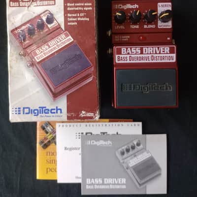 DigiTech X-Series Bass Driver Overdrive/Distortion | Reverb