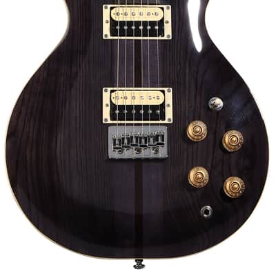 Washburn Wing Series Hawk Electric Guitar - Trans Black image 2