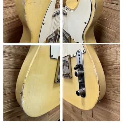 Revelator Retro Sonic T style guitar -White Guard- 2023 - 6lbs 7oz Budz Pickups w/case image 21