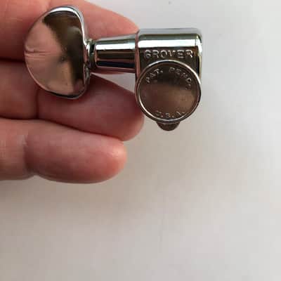 1960's Grover Pat. Pendering Rotomatic Tuner Chrome image 1