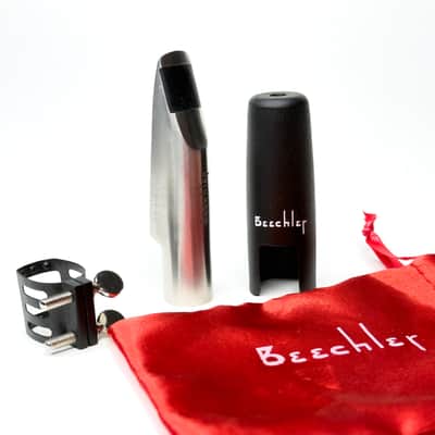 Beechler Tenor Sax Custom Bellite Metal Mouthpiece #7 - Stainless Steel image 5