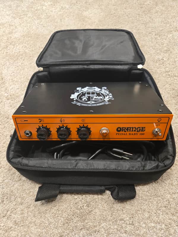 BRAND NEW With Gig Bag - Orange Pedal Baby 100 100-Watt Power Amplifier 2019 - Present - Orange image 1