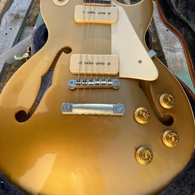 Gibson ES-Les Paul P-90 VOS Memphs - Gold image 10