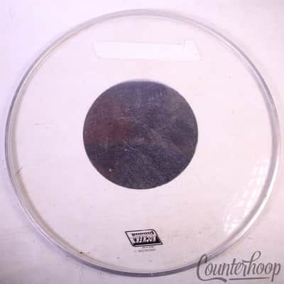 Ludwig 22"Silver Dot Clear Bass Drum Head Rockers Made In USA Batter Vintage 70s image 3