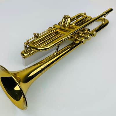 1943 Vincent Bach Mercury Cornet (Trumpet Shaped) with New Bach Case! image 12