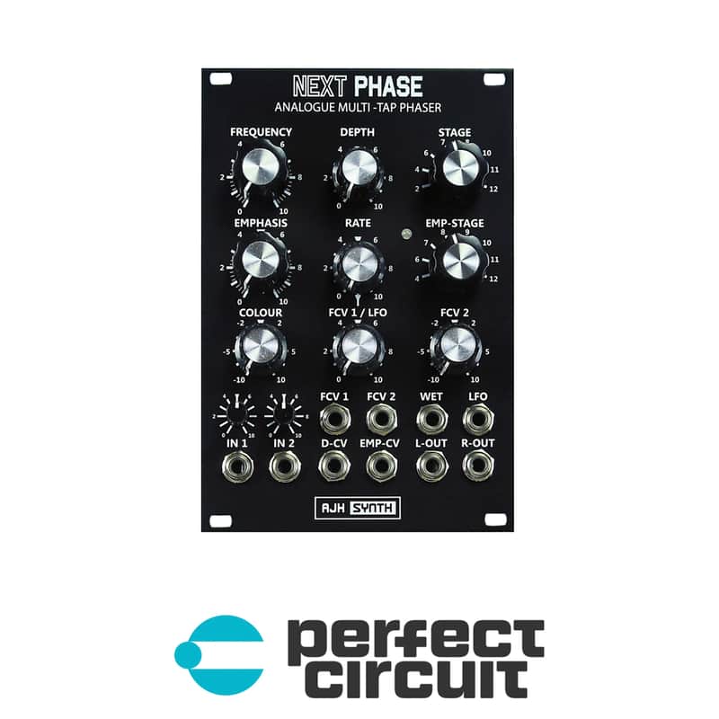 AJH Synth Next Phase Stereo Phaser (Black) image 1
