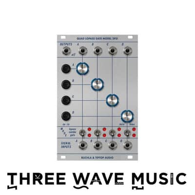 Tiptop Audio Buchla 292t - Quad Lopass Gate  [Three Wave Music] image 1