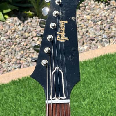 Gibson Custom Shop M2M 1964 Trini Lopez Standard Reissue Murphy Lab Ultra Light Aged Ebony **Rare Uncovered Pickups ** image 8
