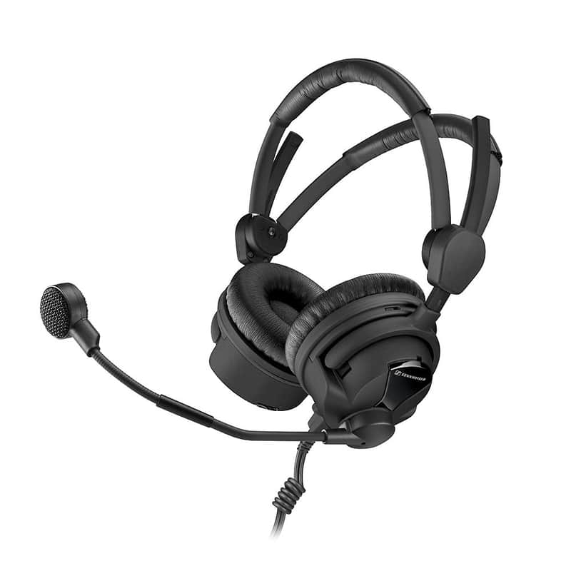 Sennheiser HMD26-II-600-X3K1 Dual Sided 600 Ohm Broadcast Headset image 1