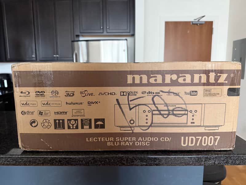 Marantz UD7007 SACD/CD/DVD/Blu-Ray Player NOT WORKING! image 1