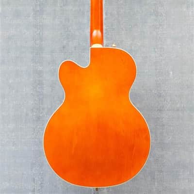 Gretsch Synchromatic Nashville Hollow Body Single-Cut with Bigsby 50's Orange Stain image 4