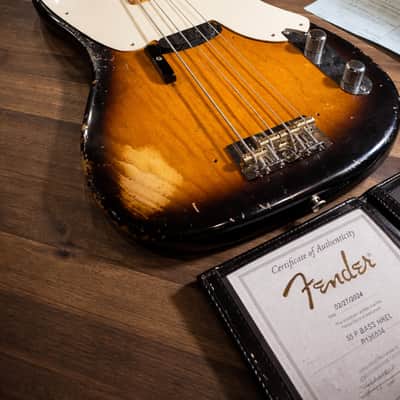 Fender Custom Shop '55 Precision Bass Heavy Relic image 1