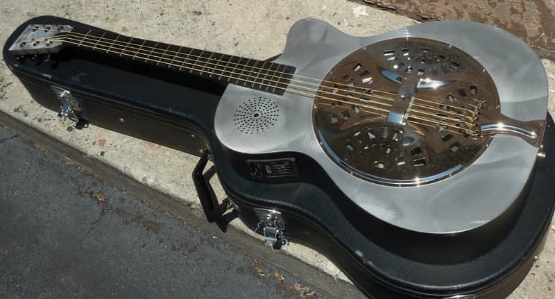 Martin Alternative II Resonator Acoustic Electric Guitar Metal Front American Made Dobro image 1