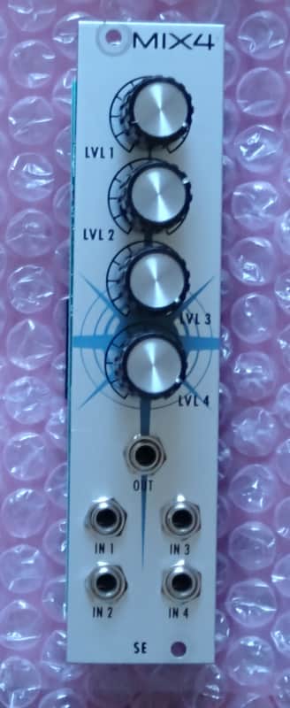 Studio Electronics Mix4 Audio and CV  Eurorack Mixer image 1