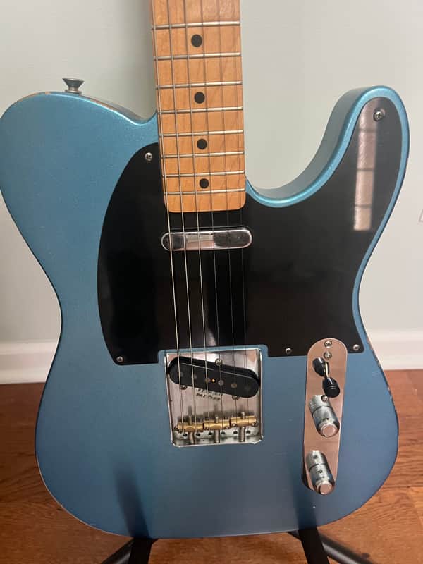 Fender Vintera Road Worn '50s Telecaster 2020 - 2021 - Lake Placid Blue