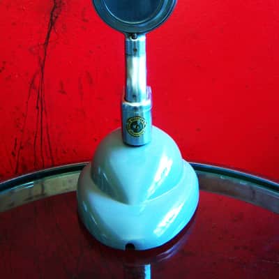 Vintage RARE 1930's Shure 70H crystal microphone w Shure S-36 stand and A84B adapter 55 55S 737A image 8