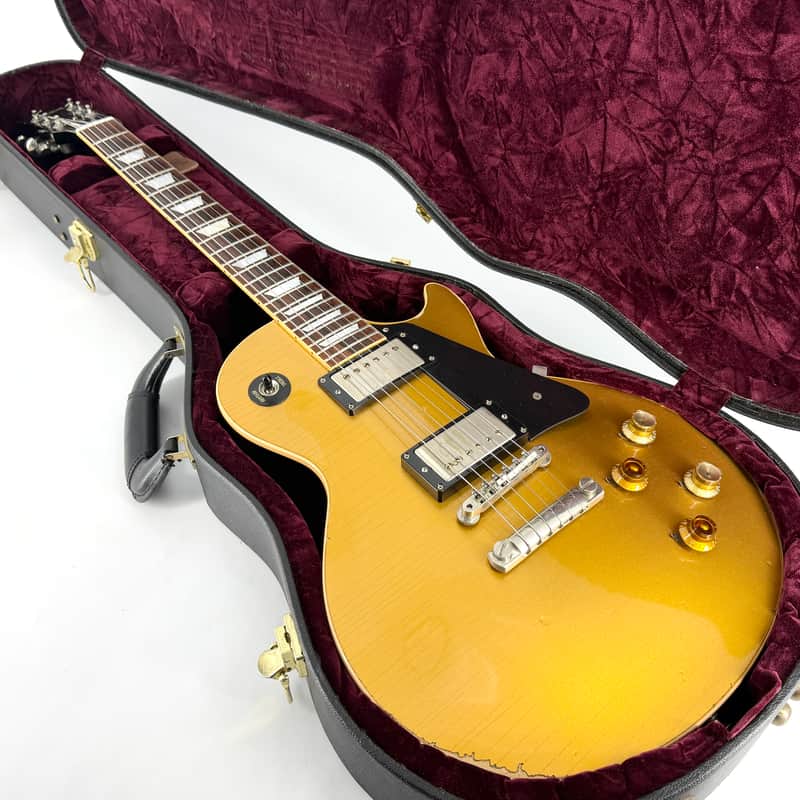 2008 Gibson Custom Shop 'Inspired By' Joe Bonamassa Aged Les Paul - Goldtop image 1