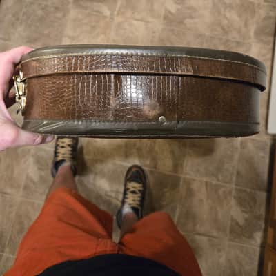 Teisco Gator Guitar Cases Alligator Chipboard Electric Guitar Case Vintage 1960s image 14