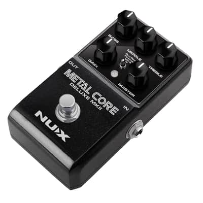 NUX Metal Core Deluxe mkII Hi Gain Multiple Distortion & Amp Modeler Pedal image 2