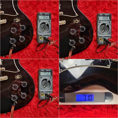 Super Rare Burny SG-75 AY Angus Young from AC/DC Artist Model - SG