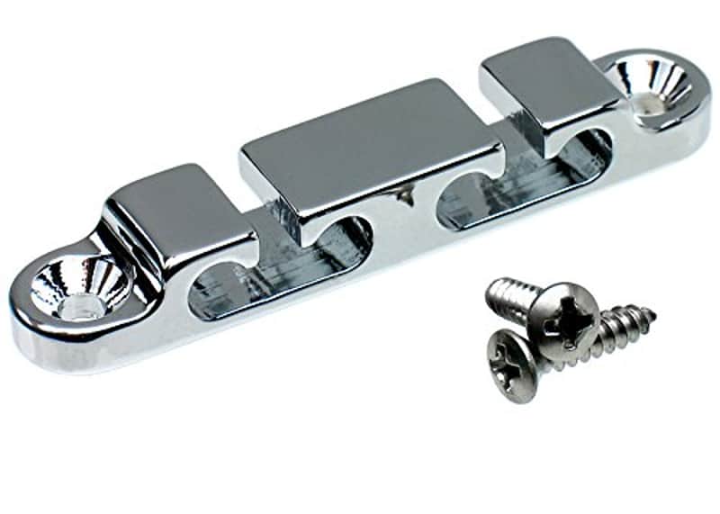 2SR-04C Hipshot Chrome 4-String Bass Headstock String Guide Tree Retainer image 1