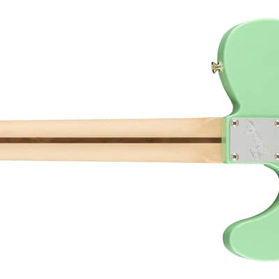 Fender American Performer Telecaster with Humbucking, Rosewood Fingerboard, Satin Surf Green image 4