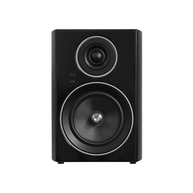 Jamo 2 Way Active BookshelfSpeaker High Gloss Black image 1
