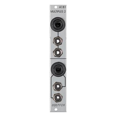 Doepfer A-181 Multiples 2 Eurorack Format Convertor Module (1/4" to 3.5mm) image 2