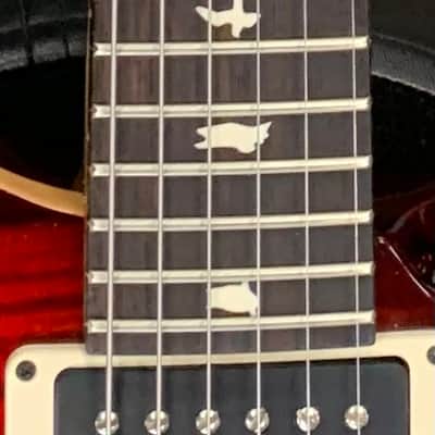 PRS CE 24 Semi-Hollow - 2023 - Fire Red Burst image 8