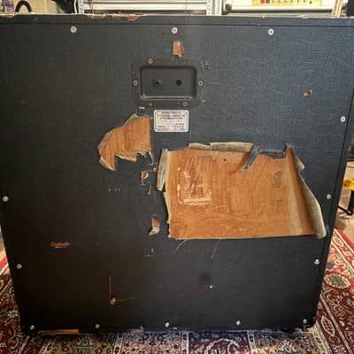 Marshall JCM 800 Lead Series Model 1960A 4x12" Angled Guitar Speaker Cabinet 1981 - 1990 - Black image 5