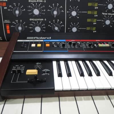 Roland Juno-60 with Tubbutec midi + controller + hardcase, FULLY RESTORED, MINT! image 5