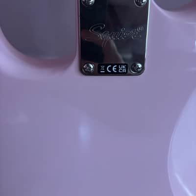Squier Classic Vibe '50s Stratocaster HT 2025 With HSS V-MOD II Loaded Pickguard Pickups Present - Shell Pink image 7